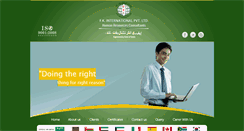 Desktop Screenshot of fkimanpower.com